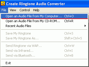 Add an audio file