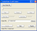 Screenshot of Audio/Video To MP3 Maker 3.1.0010