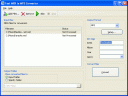 Captures d'cran de Fast MIDI to MP3 Converter 6.1