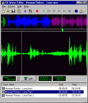 Captures d'cran de CD Wave Editor 1.98