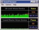 Captures d'cran de Sound Snooper 1.3.2