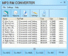 Screenshot of MP3 RM Converter 1.00